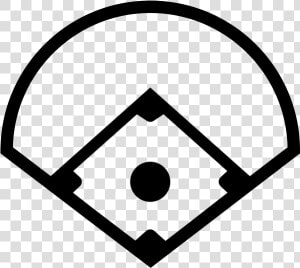 Baseball Diamond Icon Transparent   Png Download   Baseball Diamond Png  Png Download