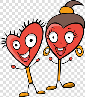 Clip Art Valentines Day Girl Boy Happy Couple Love   Couple Image Love Clipart Png  Transparent Png