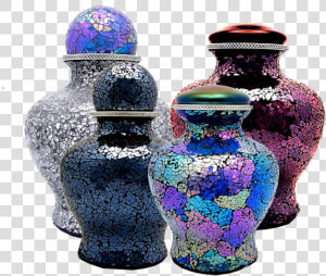 Glass Mosaic Ashes Urn  HD Png Download