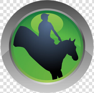 Sport  Icon  Horse  Horseback Riding  Eventing   Silhouette  HD Png Download