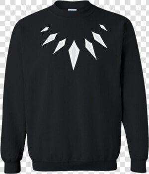 Black Panther Necklace T shirt  Long Sleeve  Hoodie   Friends Ugly Christmas Sweaters  HD Png Download