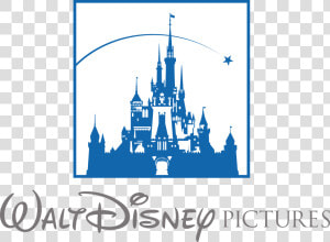 Cinderella Castle S Movie Disney Clipart Free Cliparts   Walt Disney Studios Motion Pictures Logo  HD Png Download