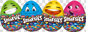 Nestle Smartie Funny Eggs   Smarties Egg  HD Png Download