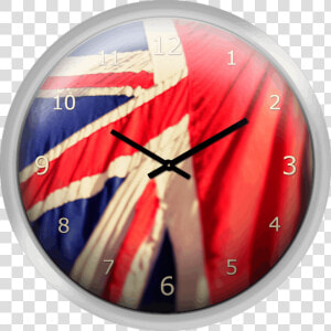 Transparent Great Britain Flag Png   Wall Clock  Png Download