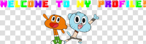 Amazing World Of Gumball   Png Download   Gumball And Darwin  Transparent Png