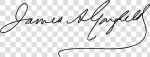 Transparent Lebron James Clipart   James A Garfield Signature  HD Png Download