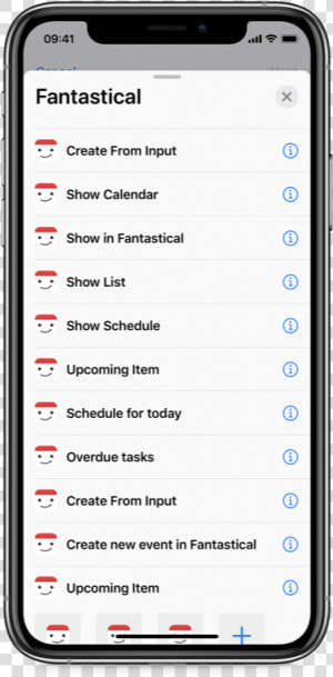 Ios Calendar Automation With Shortcuts And Fantastical   Smartphone  HD Png Download