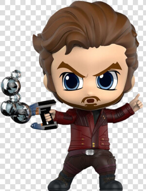 Hot Toys Cosbaby Star Lord Bubble Blaster  HD Png Download