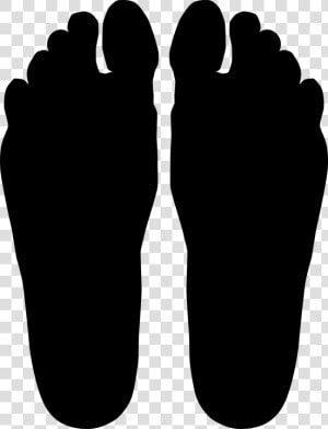 Toes  Foot  Feet  Silhouette  Footprints   Foot Silhouette Png  Transparent Png