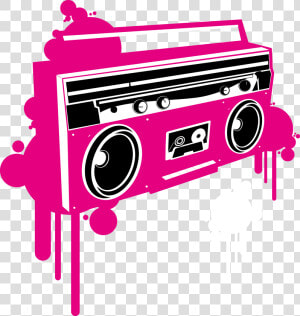 Transparent Background 80  39 s Boombox Clipart  HD Png Download