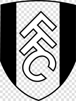 Fulham Fc Logo Black And White   Fulham Fc Logo Png  Transparent Png