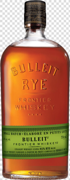 Bulleit Rye Whiskey 750 Ml   Bulleit Rye Whiskey  HD Png Download