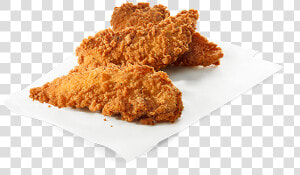 Image Result For Chick Fil A Spicy Chicken Strips   Crispy Fried Chicken  HD Png Download