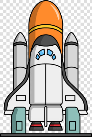 Rocketship Clipart Realistic   Rocket Ship Clipart  HD Png Download