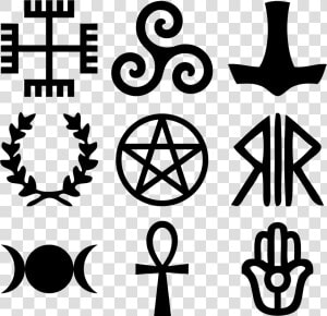 Pagan Religious Symbols  HD Png Download