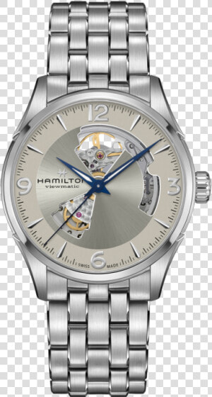 Open Heart Auto Class Lazy   Hamilton Jazzmaster Open Heart Watch  HD Png Download