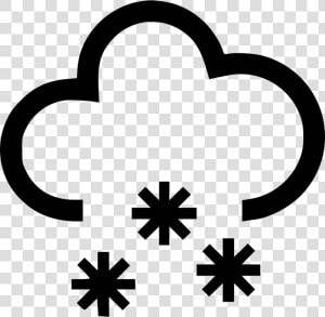 Weather Snow   Weather Snow Icon  HD Png Download