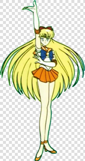 Sailor Venus Pose Png   Png Download   Sailor Venus  Transparent Png