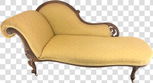 Victorian Framed Chaise Lounge   Chaise Longue  HD Png Download