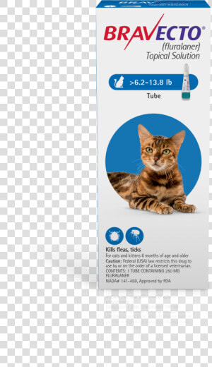 Bravecto Topical Solution For Cats   Bravecto For Cats  HD Png Download