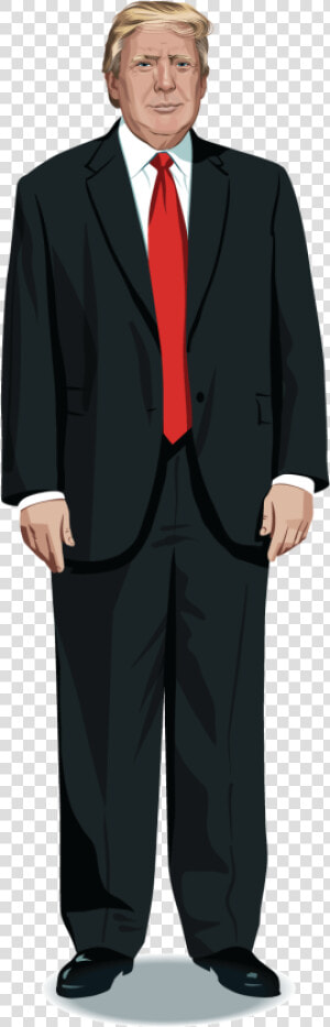 Donald Trump  Who Winning The Presidential Election   Full Body Trump Png  Transparent Png