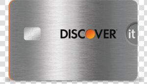 Discover It Chrome Gas  amp  Restaurant Credit Card   Discover It Charcoal Card  HD Png Download