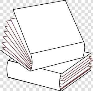 Stacked 2 Books No Colors stacked Books multiple Books books   Book  HD Png Download