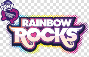 Mlp Rainbow Rocks Full Movie Download   My Little Pony Equestria Girls Rainbow Rocks Logo  HD Png Download