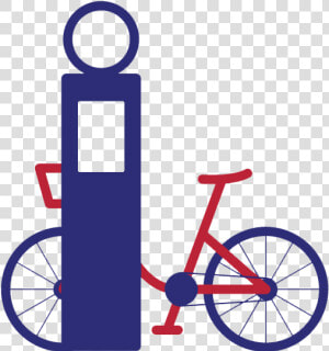 Bike Sharing Station Icon  HD Png Download