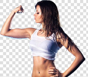 Muscle Girl Png  Picture   Female Fitness Models Png  Transparent Png