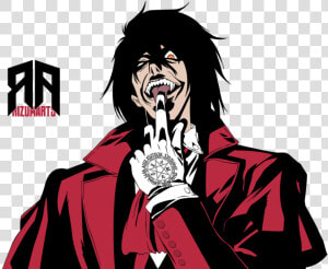 Alucard Transparent Images   Alucard Hellsing Png  Png Download