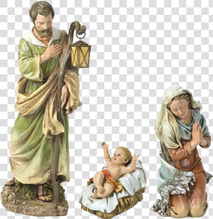 Nativity Roman Holy Family   27 Scale Nativity Joseph  HD Png Download