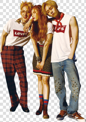 Triple H Png Kpop   Png Download   Hyuna E Dawn And Hui  Transparent Png