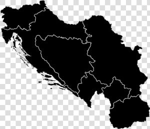 Yugoslavia Map Rubber Stamp Class Lazyload Lazyload  HD Png Download