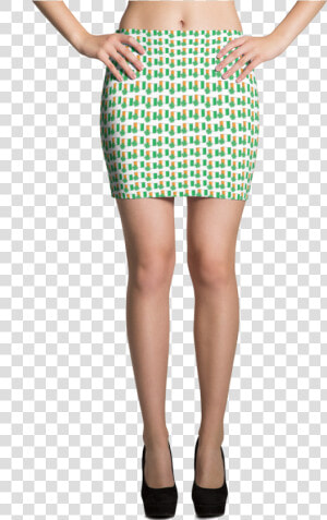 Houndstooth Mini Skirt   Png Download   Skirt  Transparent Png