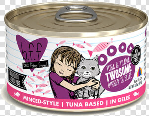 Bff Weruva Sweetheart Tuna And Shrimp Can 3 Oz  HD Png Download