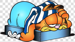 Garfield Nesty   Lack Of Sleep Cartoon  HD Png Download