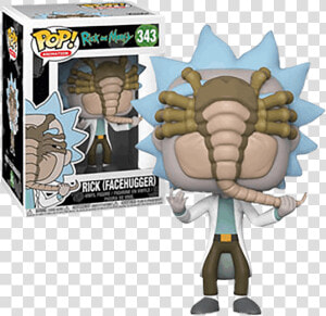 Rick Facehugger Funko Pop  HD Png Download