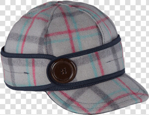 Stormy Kromer Womens Button Up Cap Thimbleberry Plaid   Baseball Cap  HD Png Download