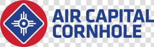 Air Capital Cornhole Logo Horizontal   Circle  HD Png Download