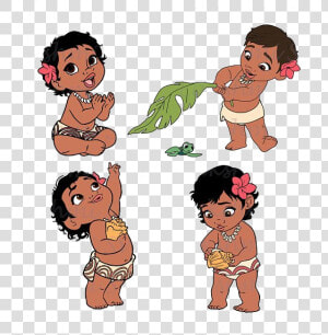 Moana Baby Clipart Transparent Png   Baby Moana Png Transparent  Png Download