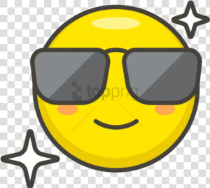 Oculos Deal With It Png   Emoji De Óculos Escuros  Transparent Png