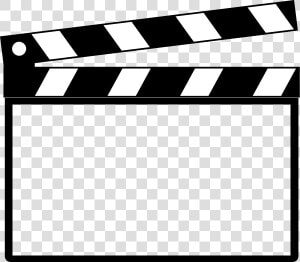 Clapperboard Film Director Clip Art   Movie Clapper Board Clip Art  HD Png Download