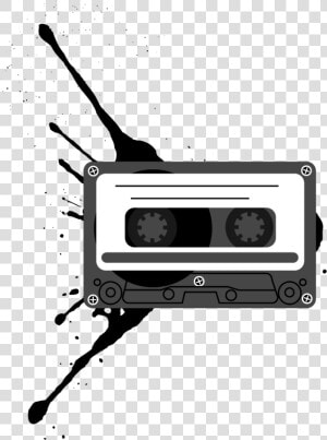   🅱🅻🅰🅲🅺     ᵖᵃʳᵗ   ²   Black Tape Casette   Picsart  HD Png Download