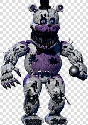  holographic  nightmare Funtime Freddy   Baby  39 s Nightmare Circus Freddy  HD Png Download