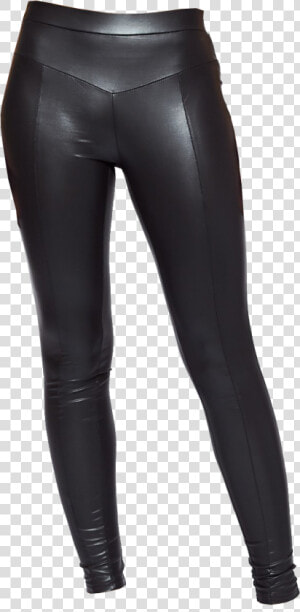 Black Leather Leggings Transparent Image   Black Learther Pants Png  Png Download