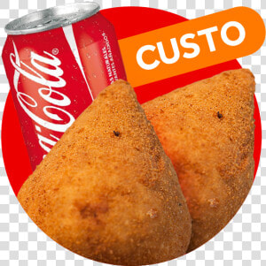 Img Coxinha01   Coxinha Com Coca Cola Png  Transparent Png