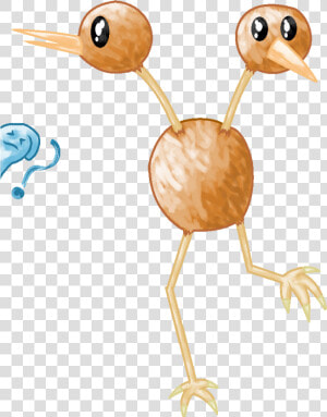 Doduo Used Run Away By Glitzerkirby  HD Png Download