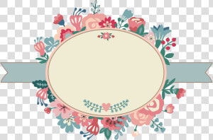 Border Wedding Creative Watercolor Invitation Floral   Wedding Flower Border Vectors Png  Transparent Png