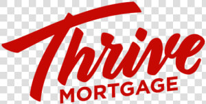 Thrive   Thrive Mortgage Logo  HD Png Download